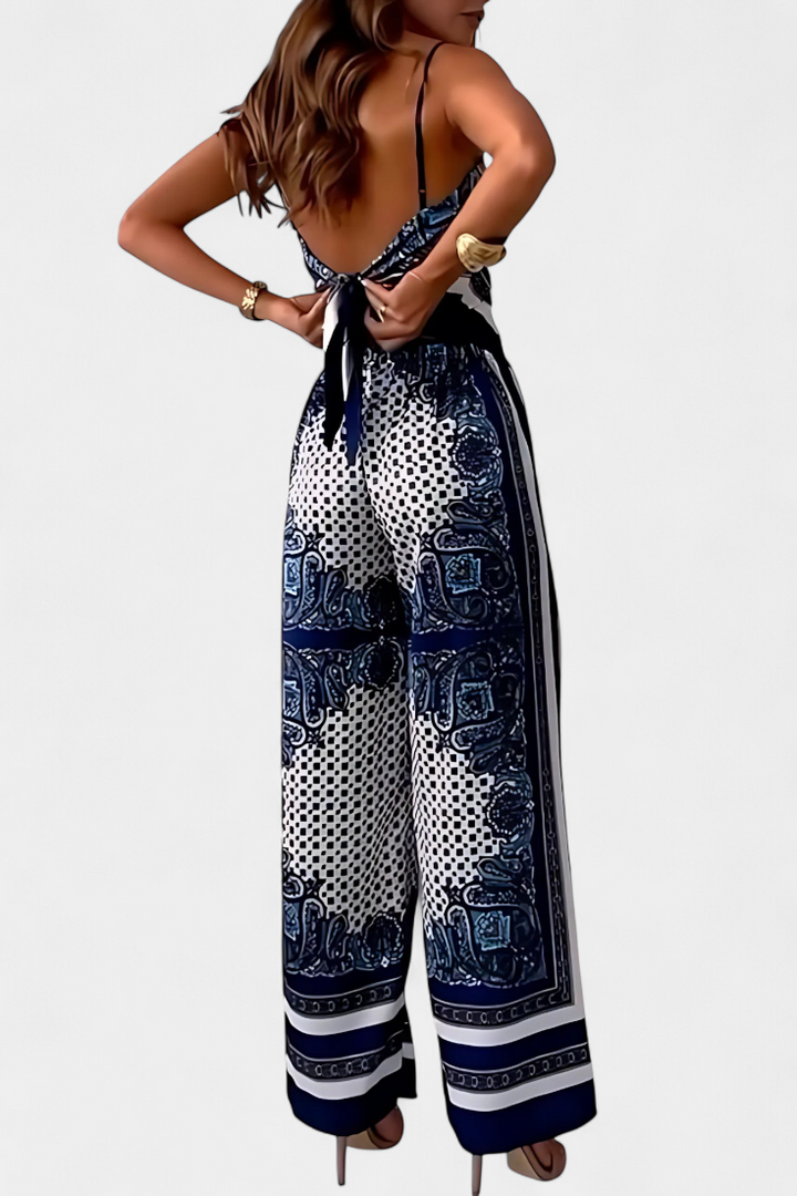Leonie Conjunto Paisley con Tiras