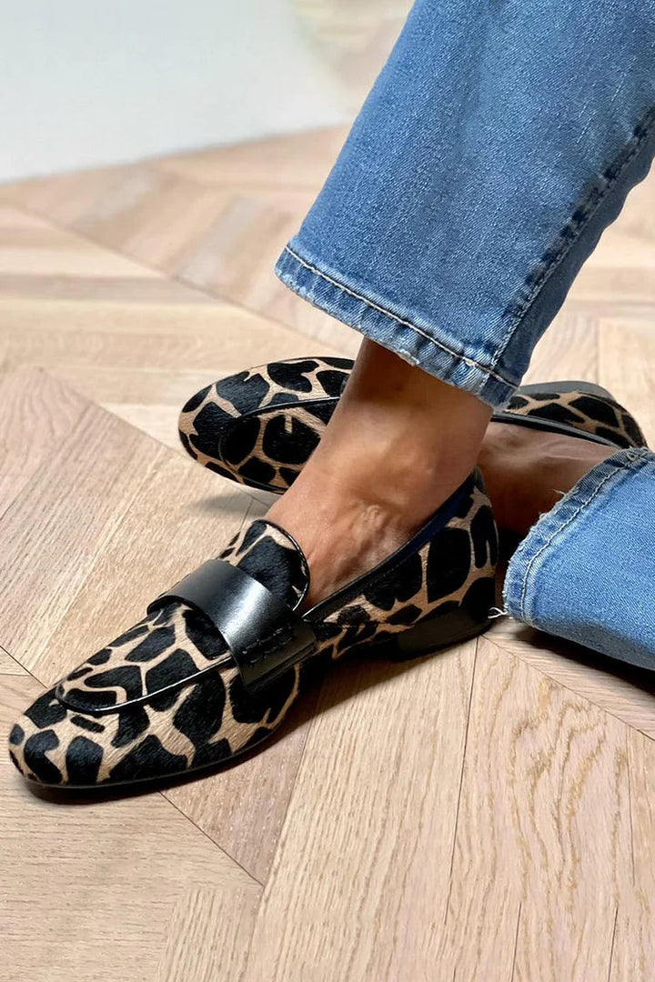 Nora | Mocasines exclusivos con tacón bajo