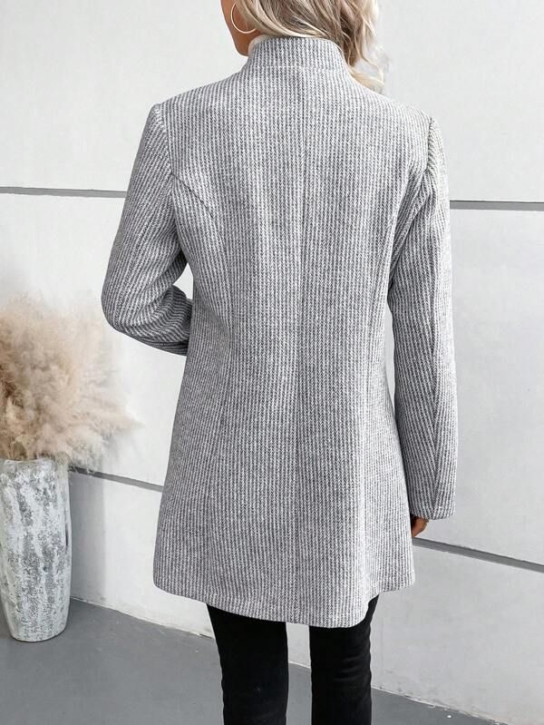 Tanja™ – Abrigo elegante de manga larga y sin cuello