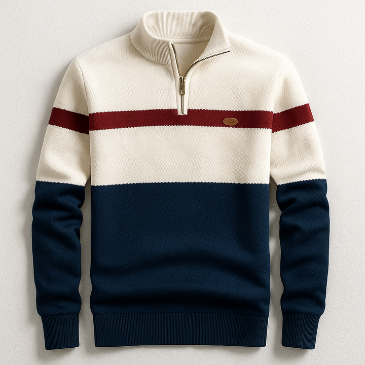 Pablo | Jersey Heritage con cremallera