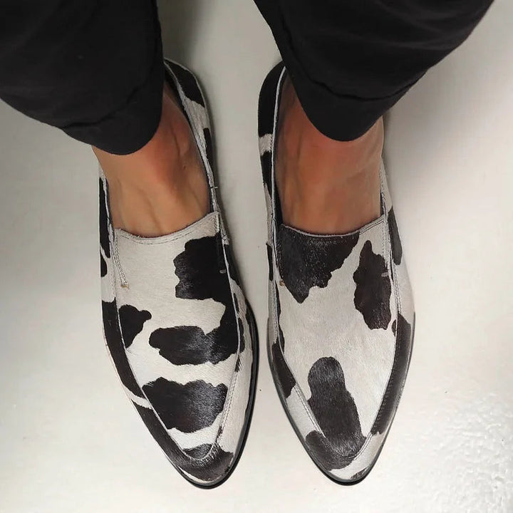 Livia | Mocasines elegantes con tacón pequeño