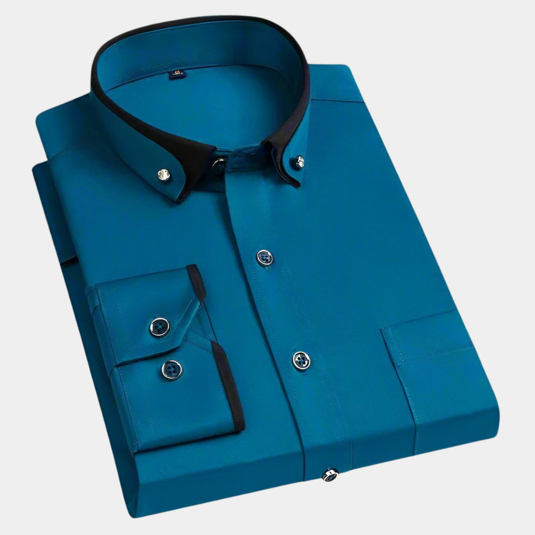 Andrés | Camisa Clásica de Hombre con Mangas Largas