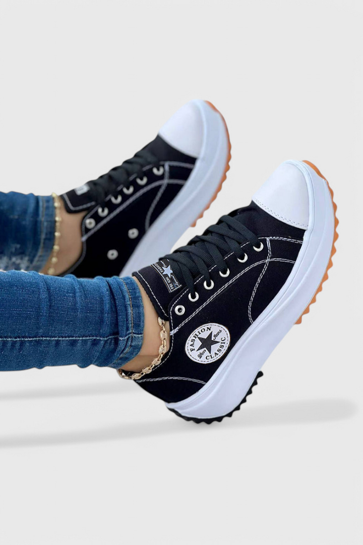 Taya Zapatillas de Lona Chunky
