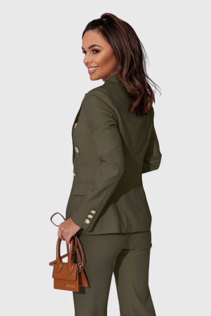 Rosalind Conjunto de Blazer y Pantalones Elegante