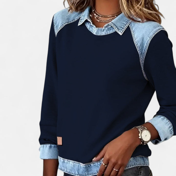 Trendige™ | Blusa de Manga Larga