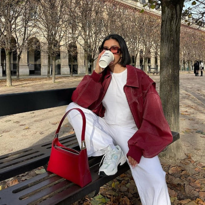 Clara | Chaqueta bomber oversize para mujer
