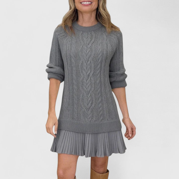 Ashly™ | Vestido de Punto Elegante