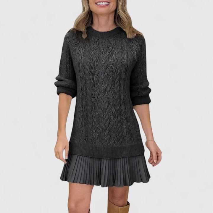 Ashly™ | Vestido de Punto Elegante