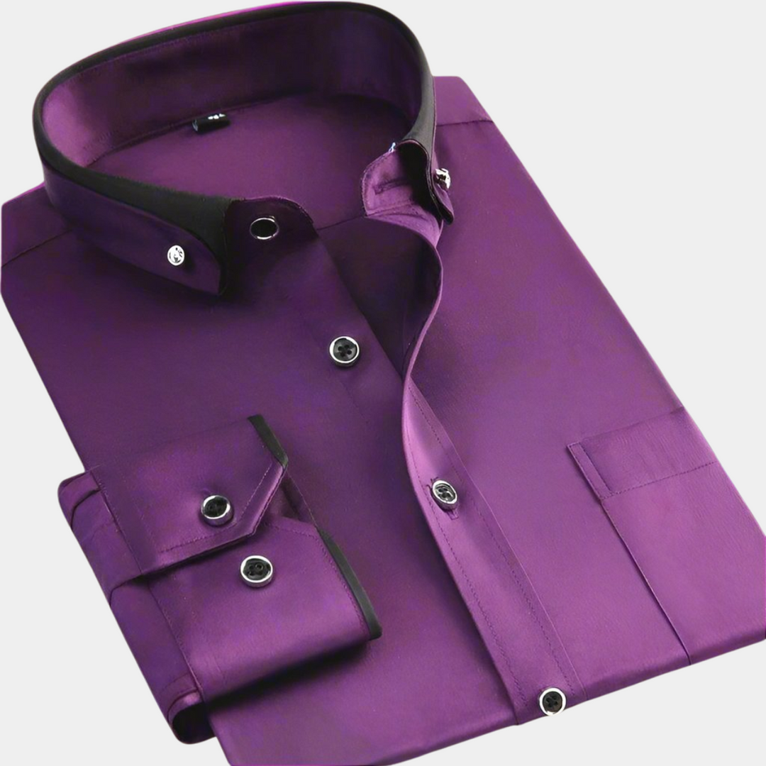 Andrés | Camisa Clásica de Hombre con Mangas Largas
