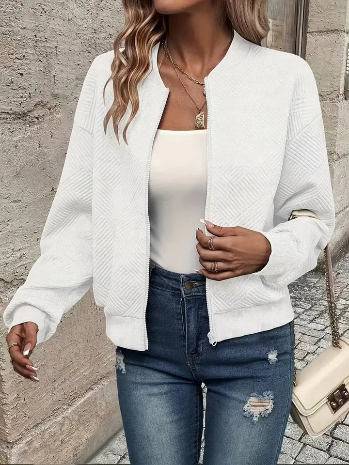 Wilma™ - Abrigo casual con cierre