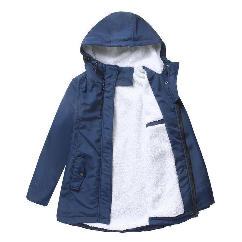 AMINA™ - Abrigo de invierno aislado con capucha y forro acolchado para un máximo confort térmico