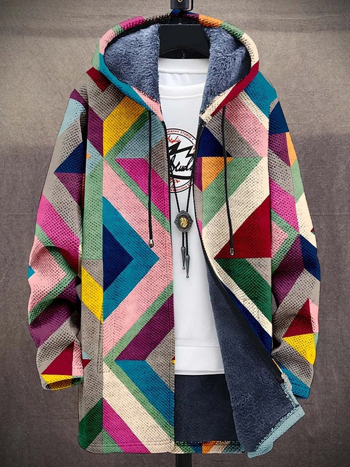 Aria | Chaqueta unisex con capucha inspirada en arte de lujo
