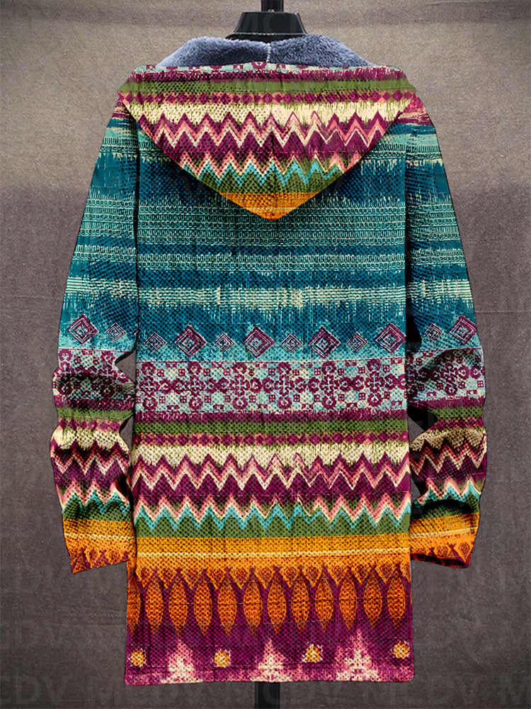Javier | Chaqueta unisex con capucha inspirada en arte de lujo