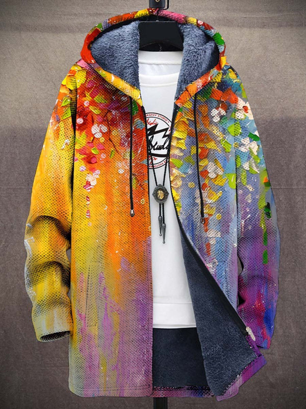 Juan | Chaqueta unisex con capucha inspirada en arte de lujo