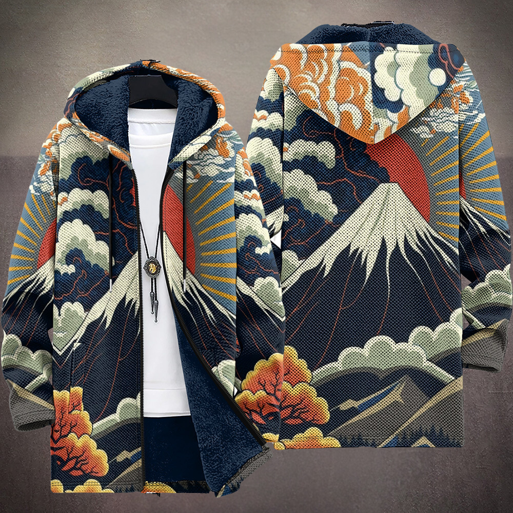 Keyla | Chaqueta unisex con capucha inspirada en arte de lujo