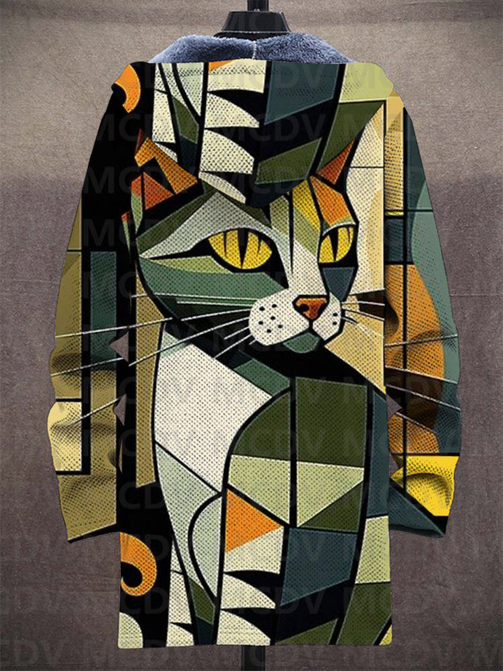 Lucas | Chaqueta unisex con capucha inspirada en arte de lujo