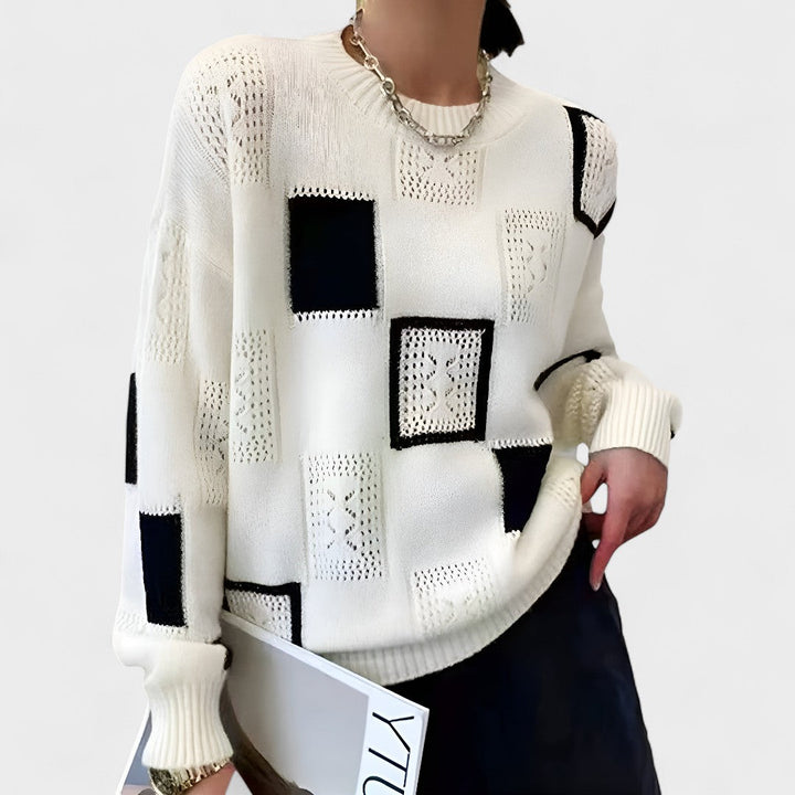 Mariana - Elegante blusa para otoño