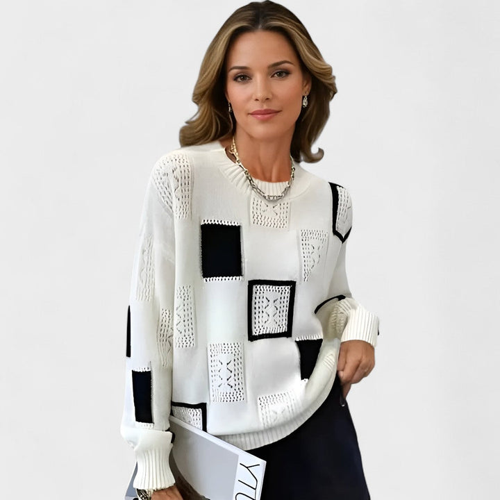 Mariana - Elegante blusa para otoño