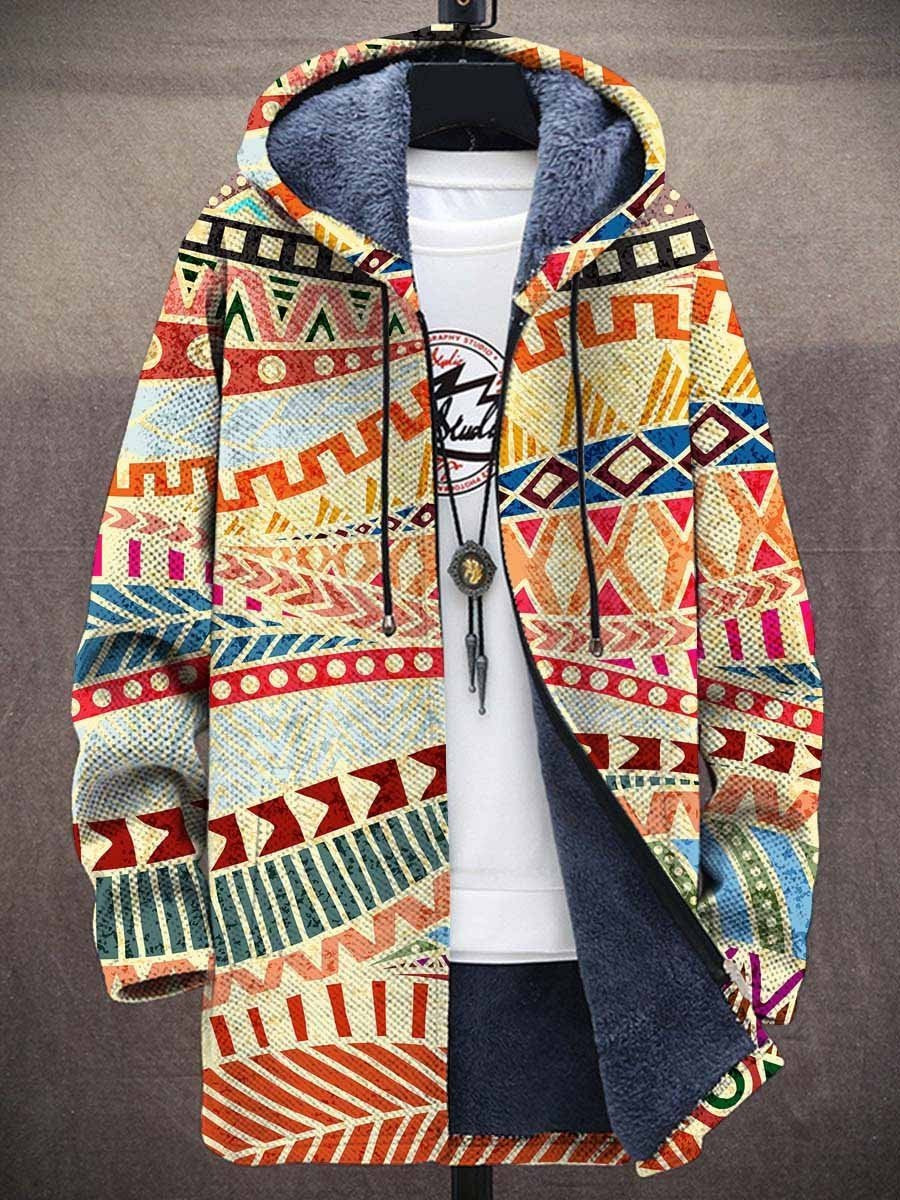 Marcos | Chaqueta unisex con capucha inspirada en arte de lujo