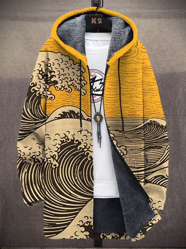 Nicolás | Chaqueta unisex con capucha inspirada en arte de lujo