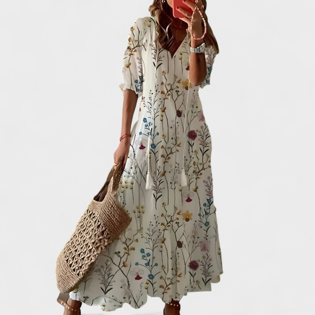 Flor - Vestido de verano estilo boho