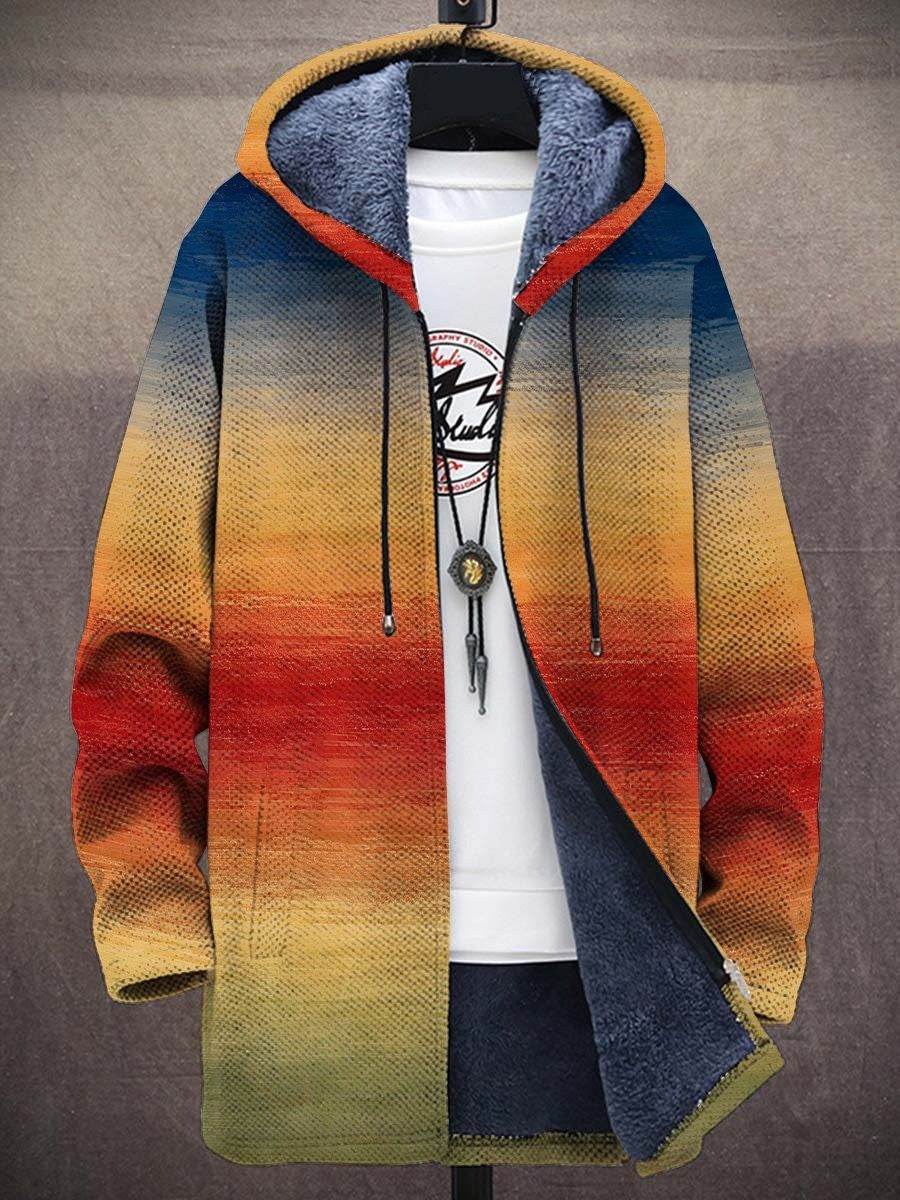 Noora | Chaqueta unisex con capucha inspirada en arte de lujo