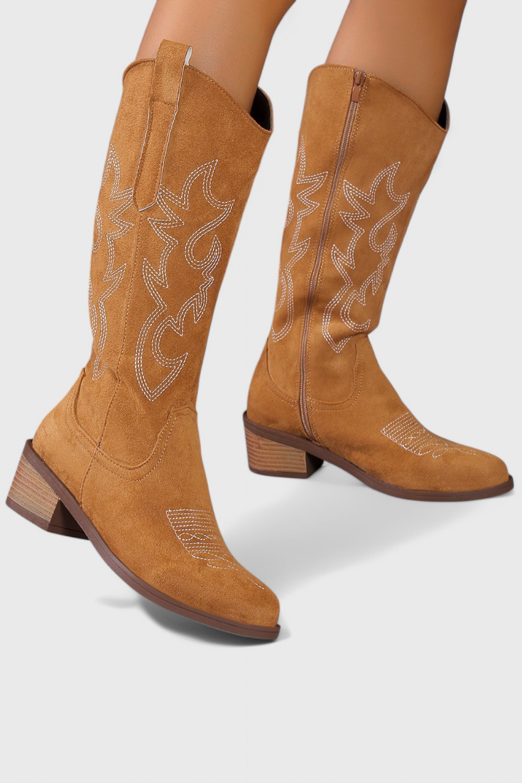 Elka Botas Vaqueras Western de Ante