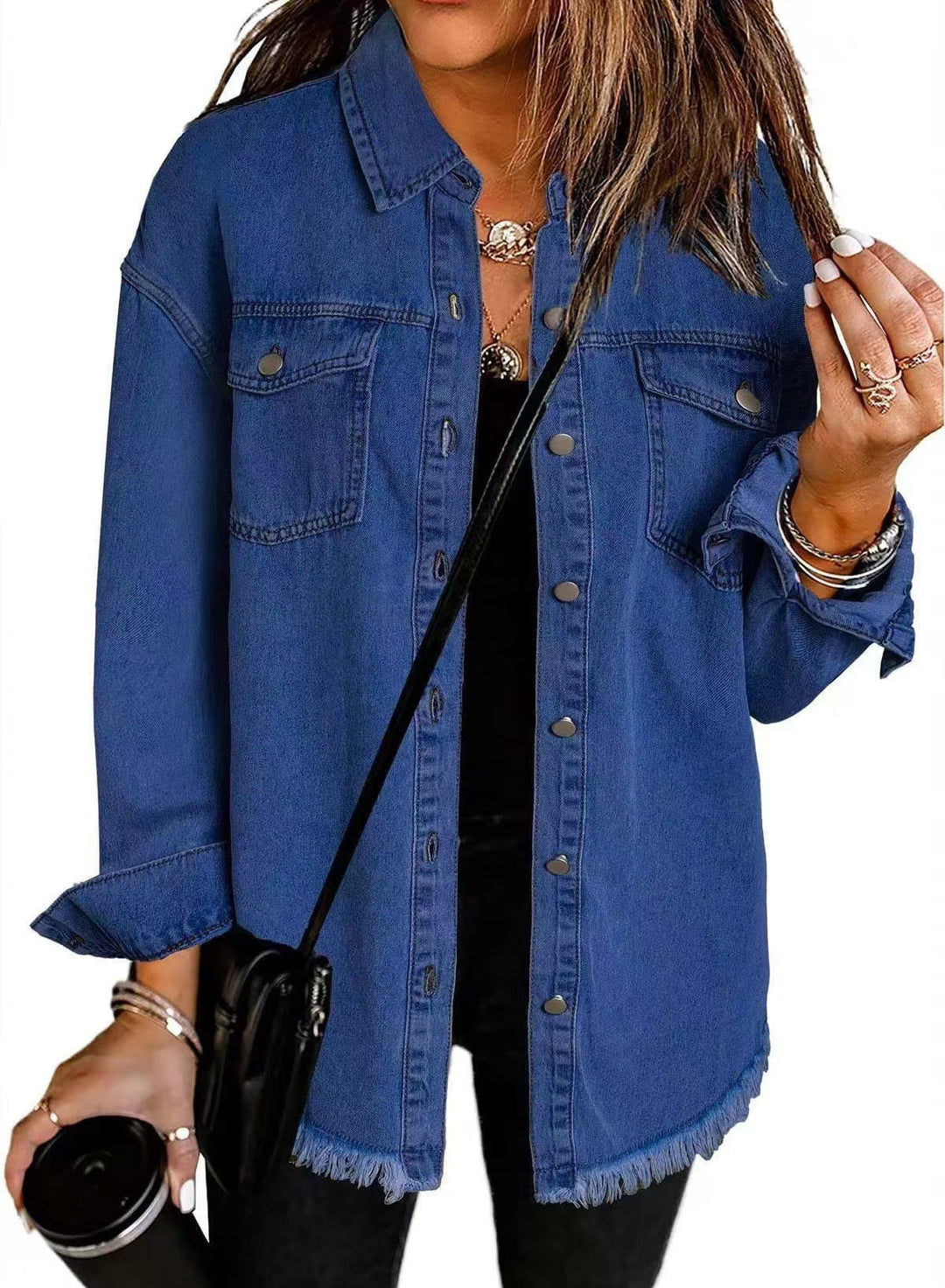 Roxane™ - Chaqueta de mezclilla clásica para el día a día
