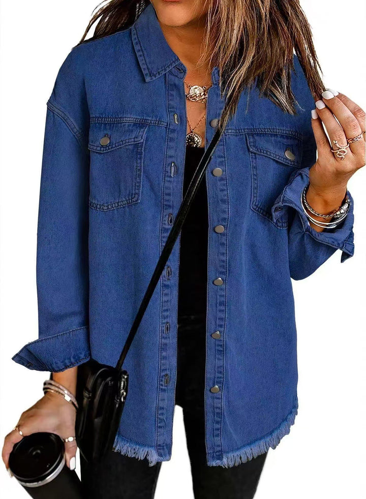 Roxane™ - Chaqueta de mezclilla clásica para el día a día
