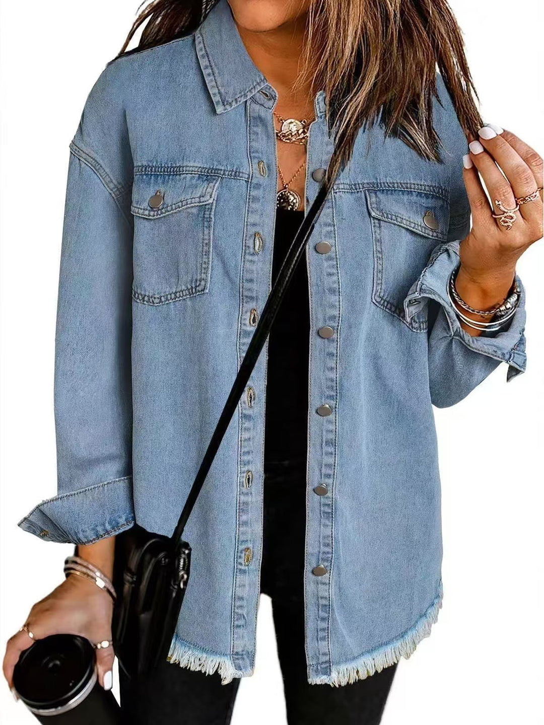 Roxane™ - Chaqueta de mezclilla clásica para el día a día
