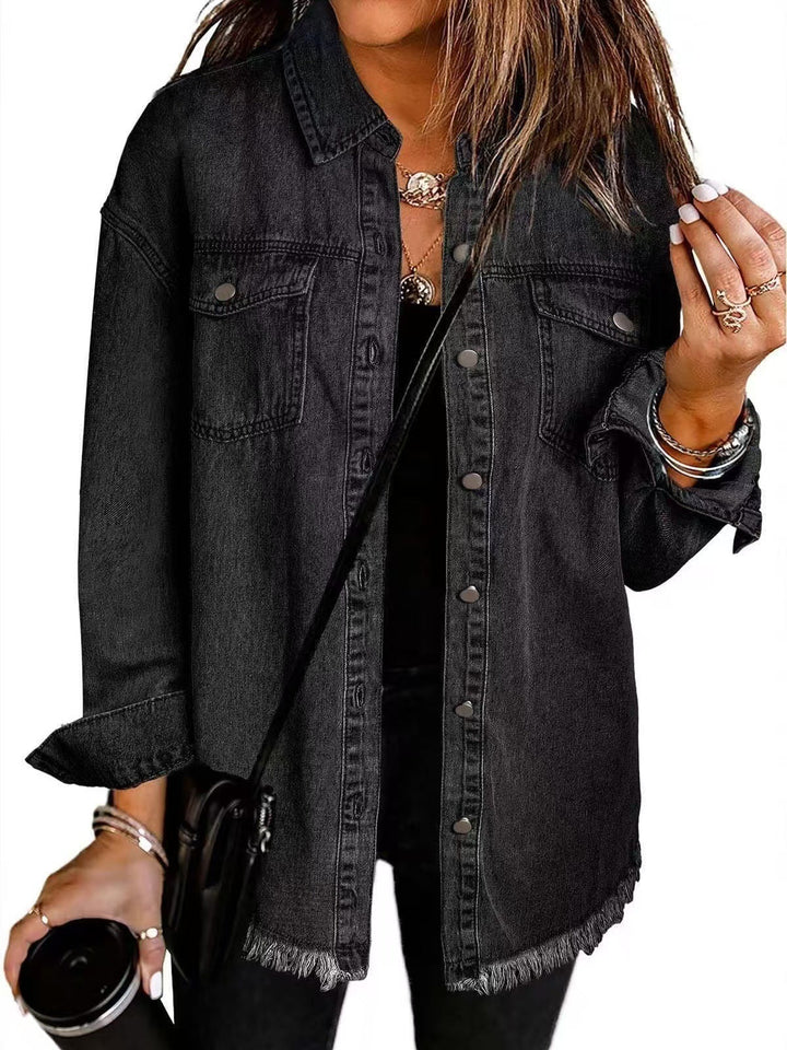 Roxane™ - Chaqueta de mezclilla clásica para el día a día