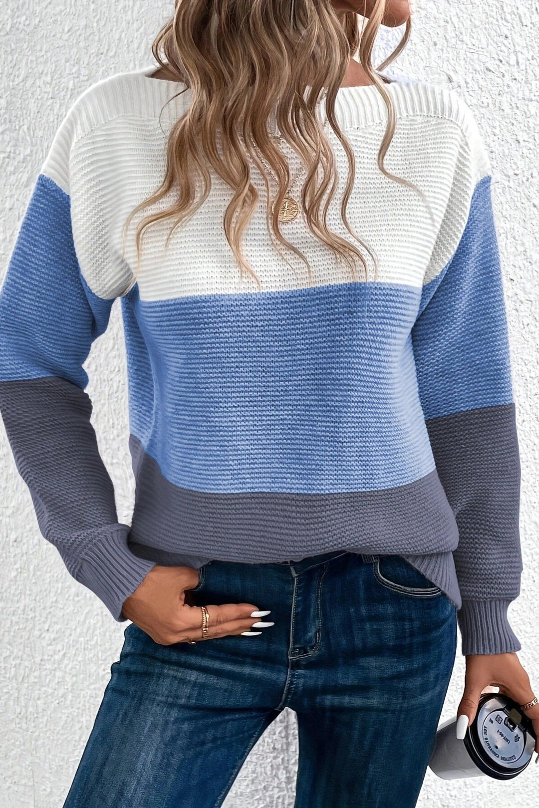 Soria Jersey de Mezcla de Lana con Toque Suave