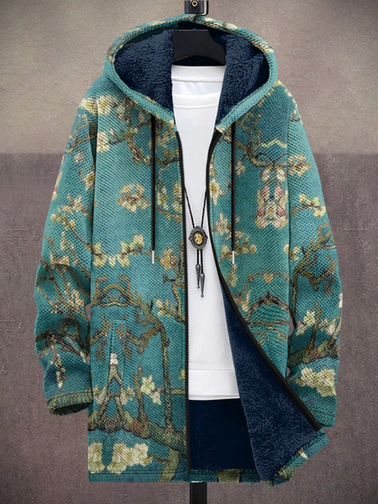 Carmen | Chaqueta unisex con capucha inspirada en arte de lujo