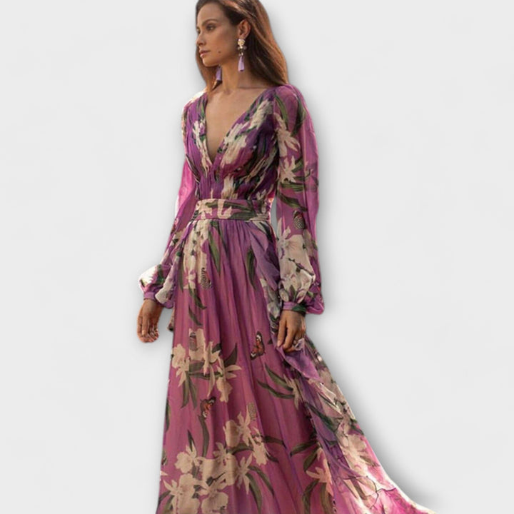 Cláudia - Vestido maxi elegante de alta calidad