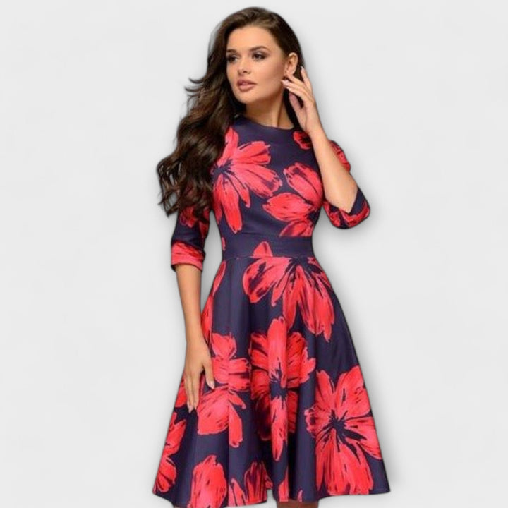 Carolina - Vestido elegante hasta la rodilla