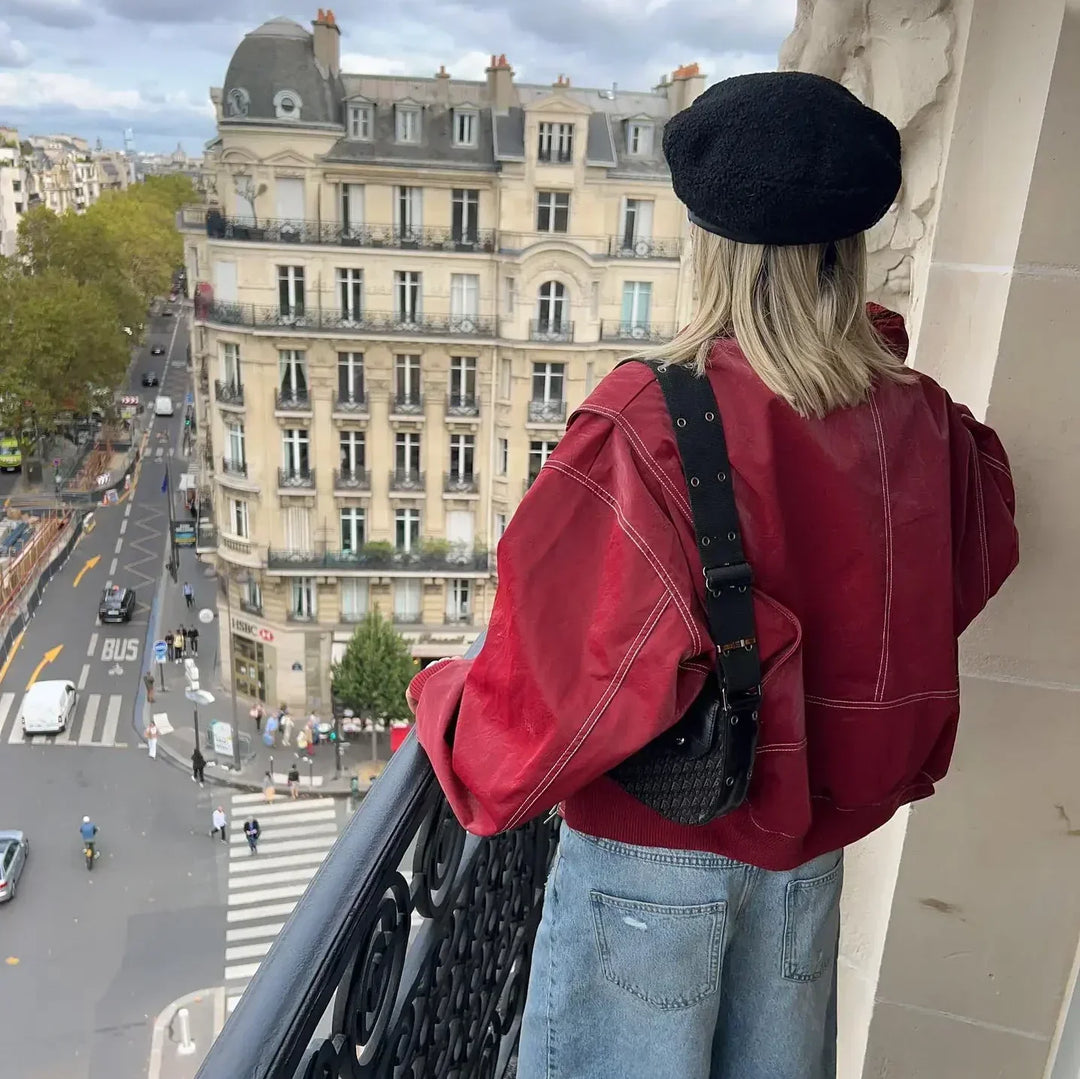 Clara | Chaqueta bomber oversize para mujer