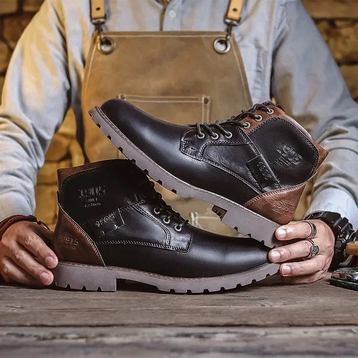 Kennedy | Botines de cuero sintético