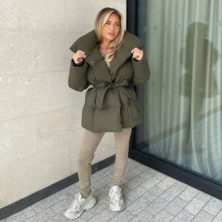 Laura - Abrigo acolchado elegante
