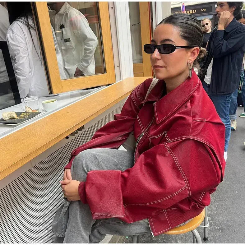 Clara | Chaqueta bomber oversize para mujer