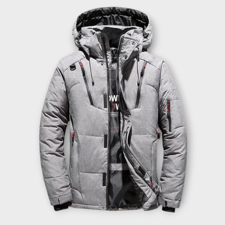 Álvaro | Parka masculina de invierno sólida