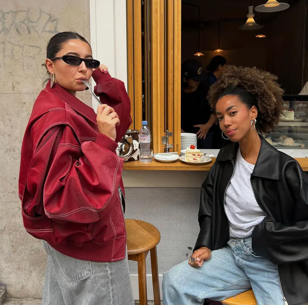 Clara | Chaqueta bomber oversize para mujer