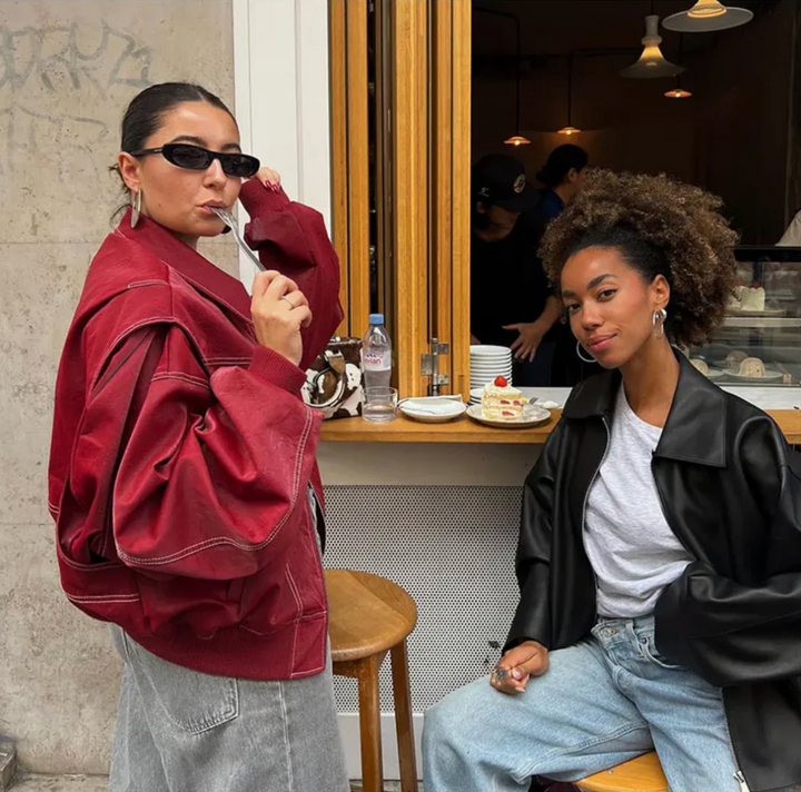 Clara | Chaqueta bomber oversize para mujer