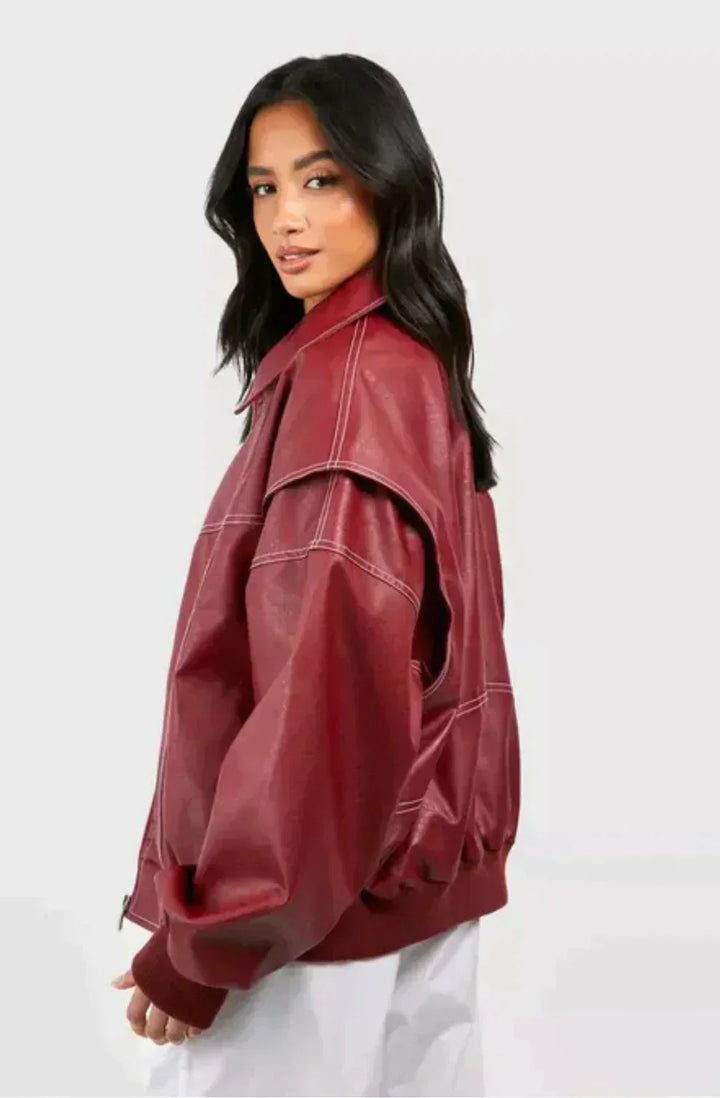 Clara | Chaqueta bomber oversize para mujer