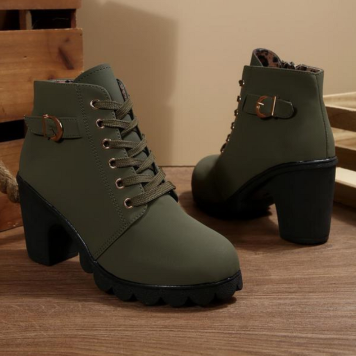 Rita - Elegantes botas de caña corta