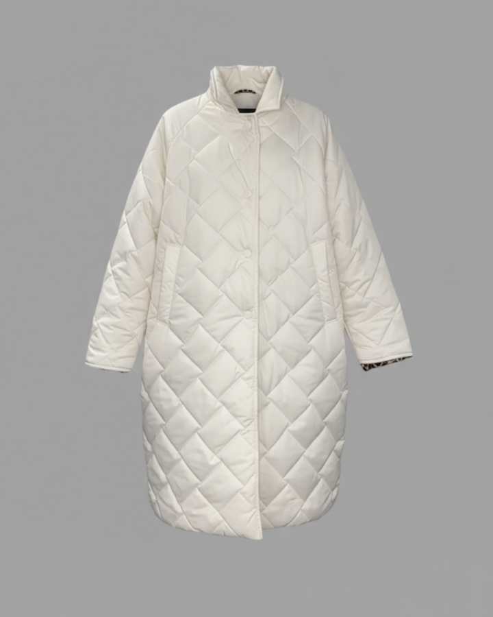 Mara - Abrigo acolchado reversible
