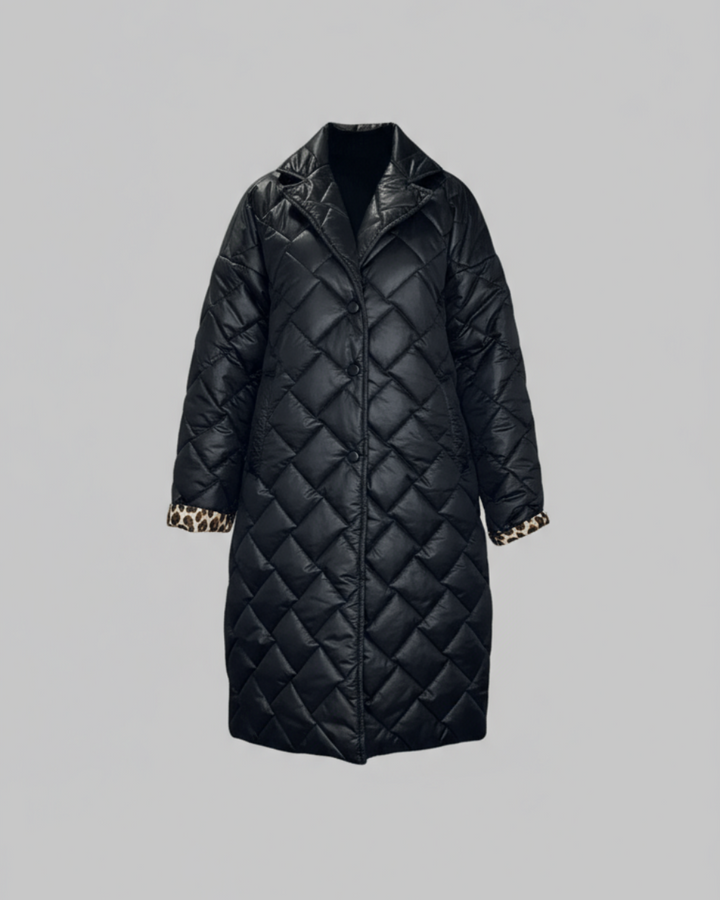 Mara - Abrigo acolchado reversible