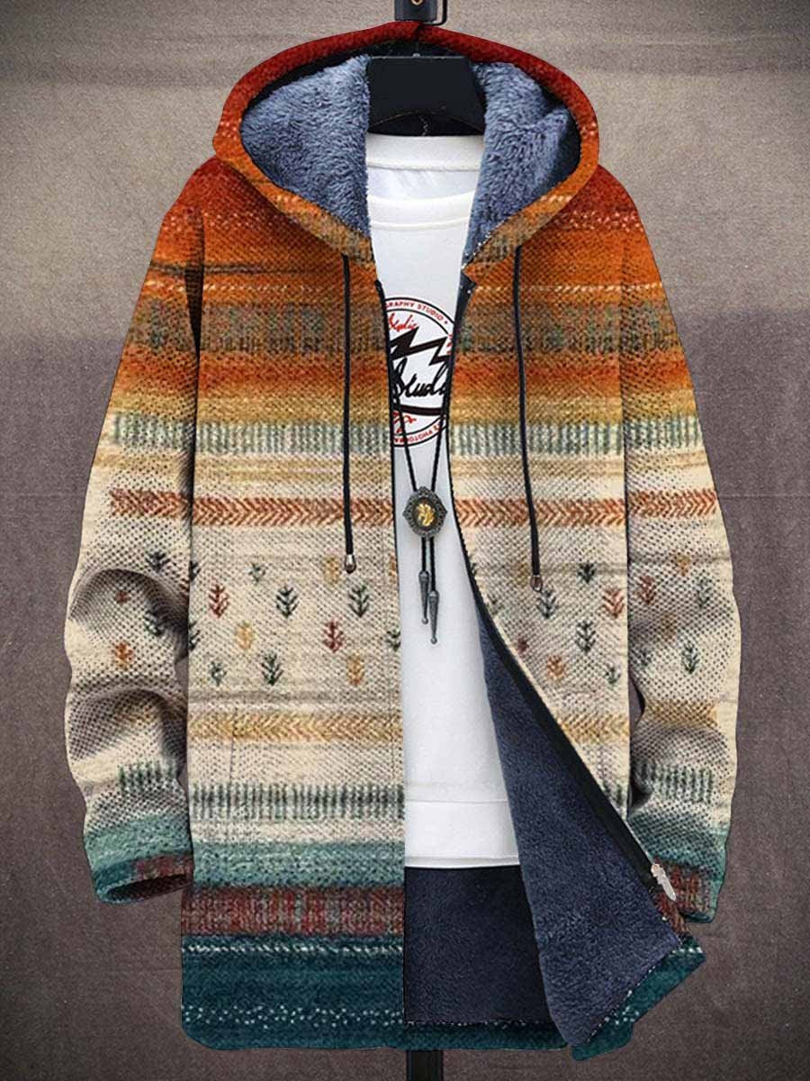 Zoe | Chaqueta unisex con capucha inspirada en arte de lujo