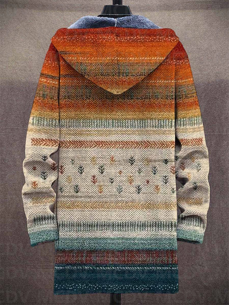 Zoe | Chaqueta unisex con capucha inspirada en arte de lujo