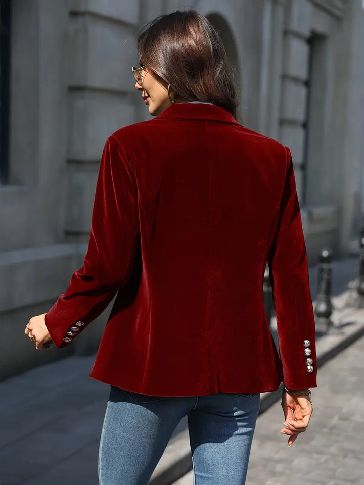 Julissa™ – Blazer elegante de terciopelo