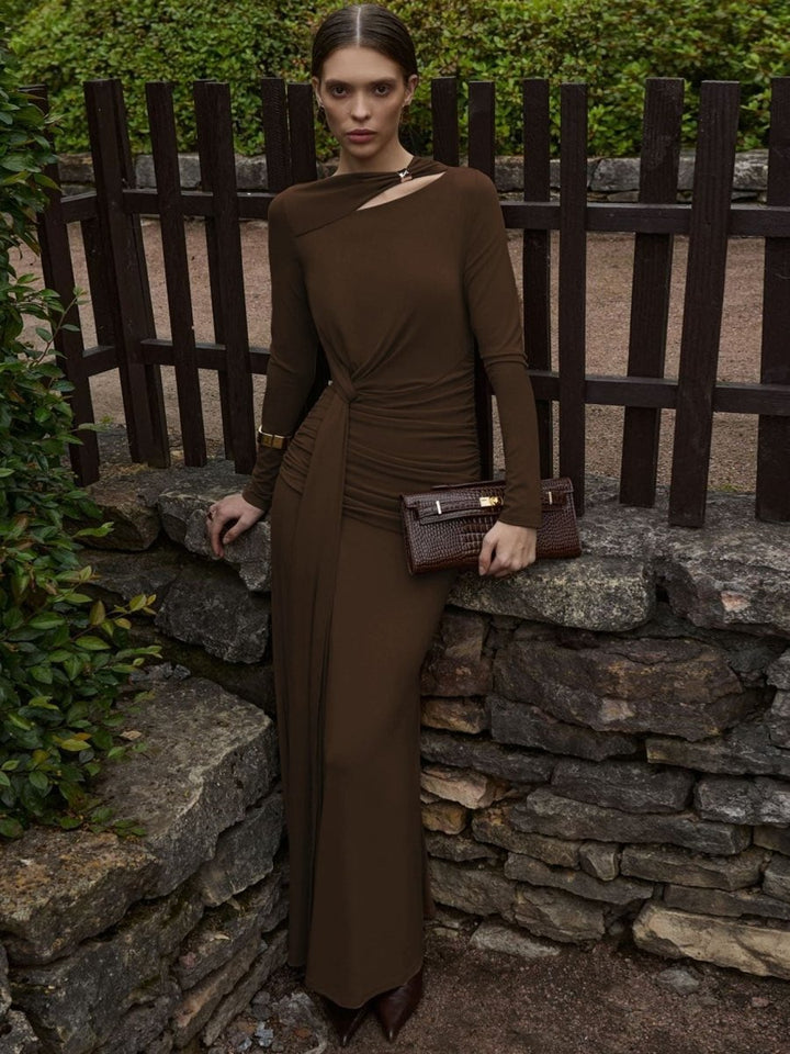 Vestido de Noche Largo Elegante para Invitada de Boda